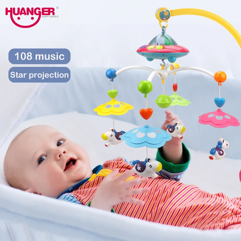 Baby Chocalhos e Mobiles musical berço móvel rotating bracket Faixa Etária : 3 Anos de Idade, 0-12 Meses