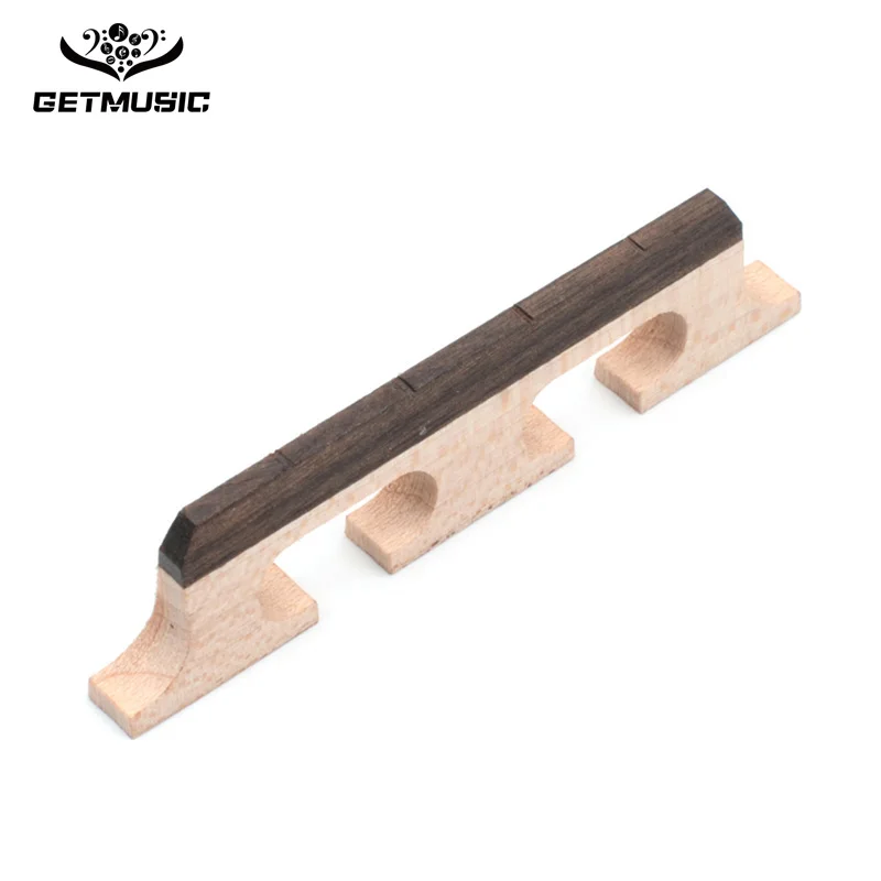 

5pcs Maple Ebony 4 String Bridge Banjo Bridge Banjo Parts
