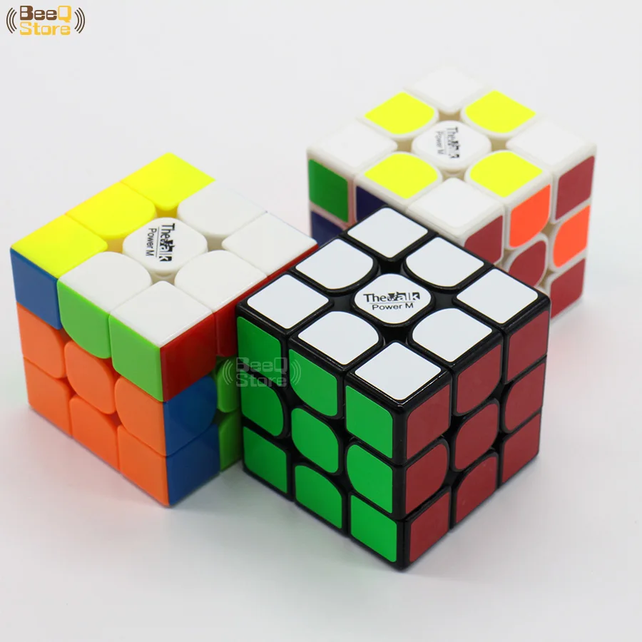 Qiyi mofangge Valk3 power M магический куб скорость 3x3x3 Магнитный куб 3x3 magico Cubo черный Stickerless игра головоломка игрушки с магнитами