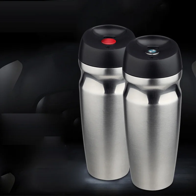 350ML Thermo Mug Stainless Steel Vacuum Flasks Sport Travel Insulation Cup Coffee Tea Straw Thermos Car Cups Drinkware Termos