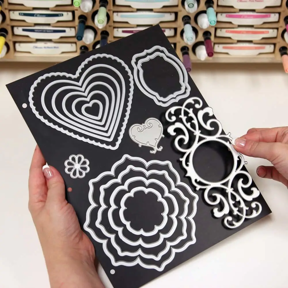 

2pcs 0.5mm Album Magnetic Die Storage Scrapbooking Die