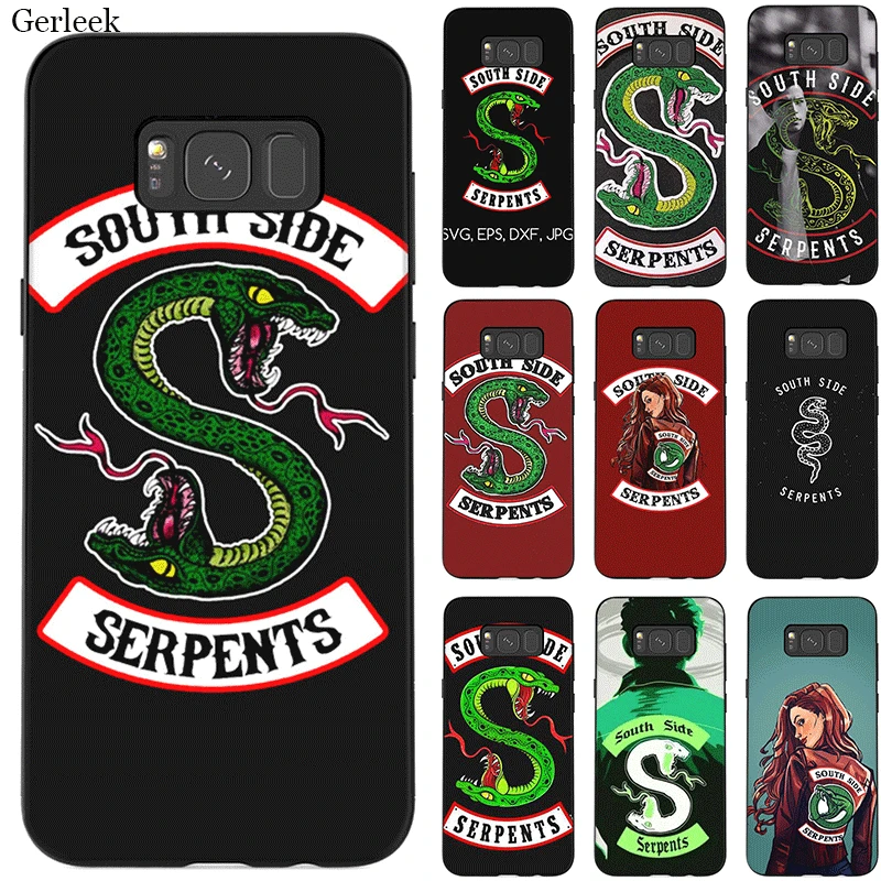 

Silicone Mobile Phone Case For Samsung A70 A60 A50 A40 A20 A30 A10 A9 A8 A7 A6 A5 Plus Cover Riverdale South Side Shell