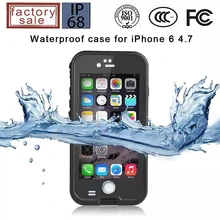 IP-68 Waterproof Case For iPhone 6 6S/Plus Swimming Case Life Water/Dirt/Shock Proof Underwater Phone Bag for iPhone SE 5 5S 4S