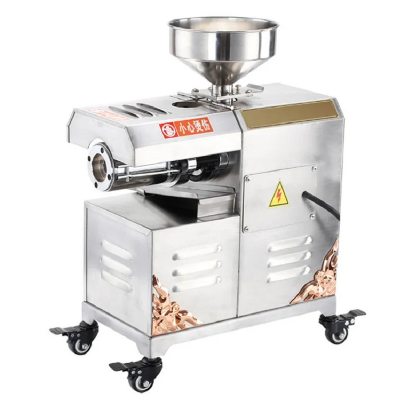 

CE approved electric small oil extractor maker machine cold oil press machine