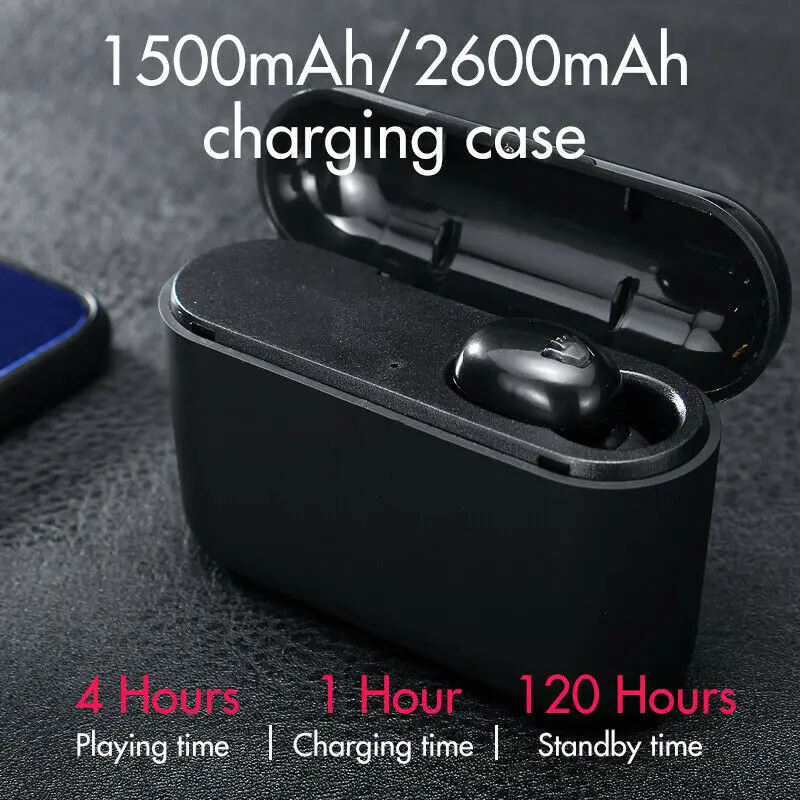 Беспроводные наушники вкладыши TWS Mini True Bluetooth 5 0 спортивные стереонаушники для