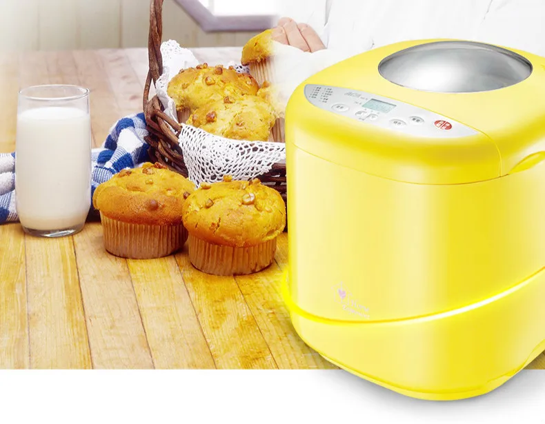 Машина для хлеба умный хлебопекарь использует верхнее перспективное окно автоматического мини-чайник