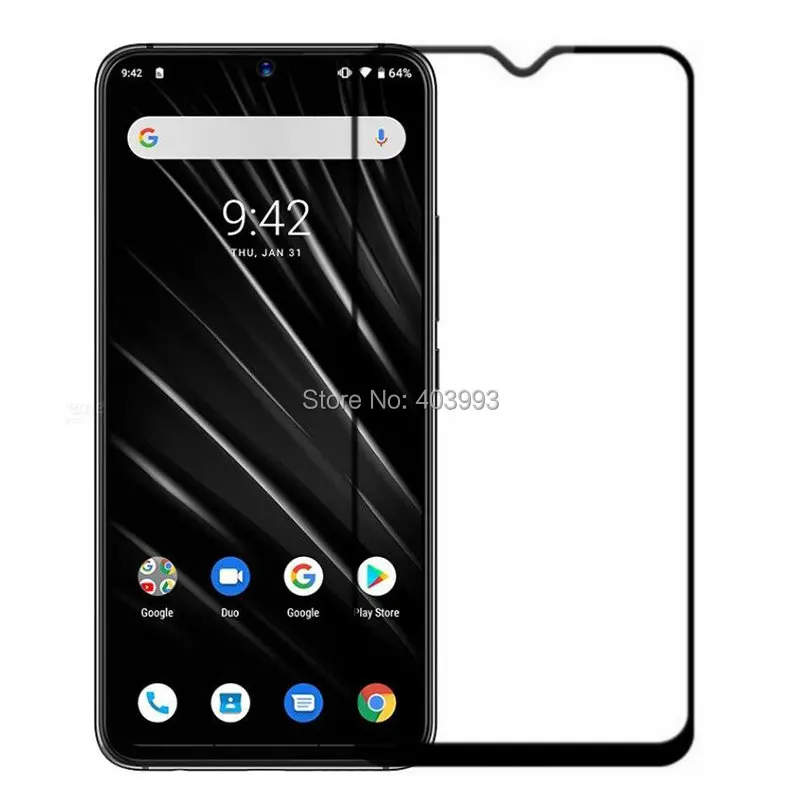 3D полное покрытие закаленное стекло UMIDIGI S3 PRO Защита для экрана пленка