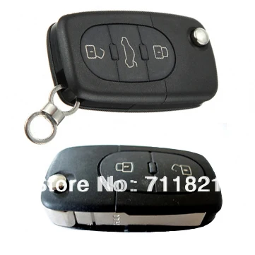 MK4 Овальный Key Pad дистанционного флип ключа Обложка Синий для Volkswagen для VW