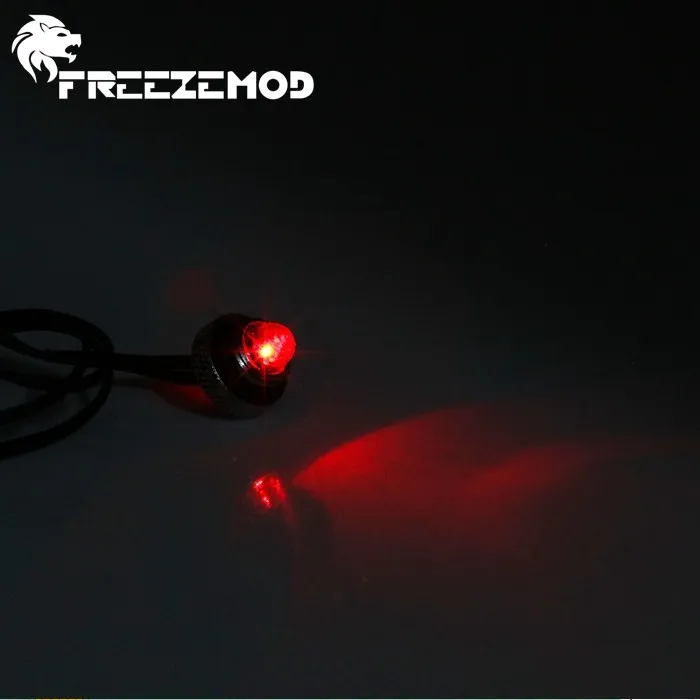 Freeze Mod 12V светодиодный резервуар для воды освещение герметизация заглушка резьба G1/4 ''для водяного охлаждения ландшафтного дизайна. DT-LED