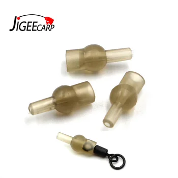 

JIGEECARP 100PCS 17mm Carp fishing Covert Tulip Bead for Sea Coarse Fishing Rubber Quick Change Tulip Beads Carp Fishing Tackles