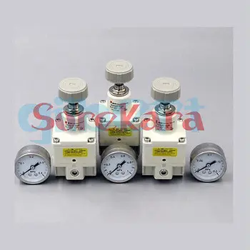 

IR Series Pneumatic Precision Regulator With Bracket Pressure Gauge