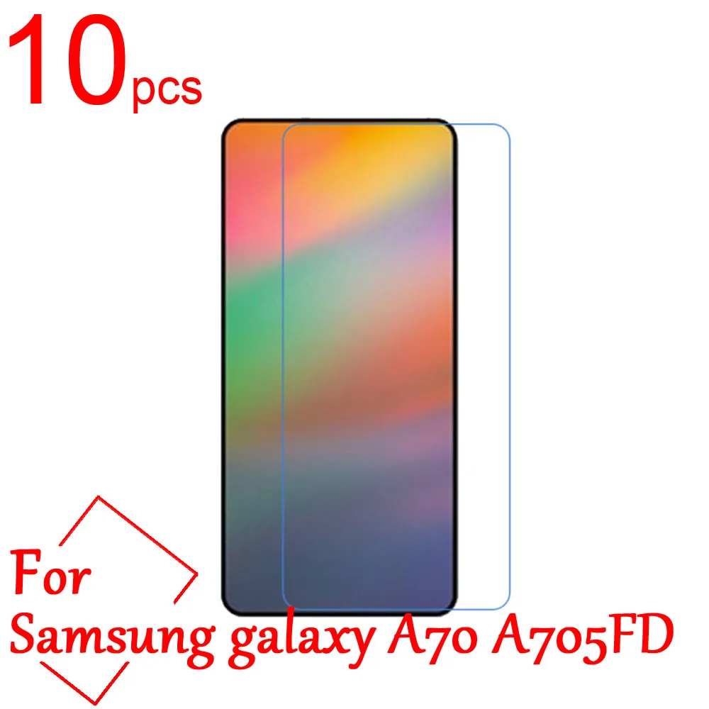 

10pcs Clear/Matte/Nano Anti-Explosion for Samsung A40 A70 LCD Screen Protector Cover for Samsung Galaxy A40 A70 Protective Film
