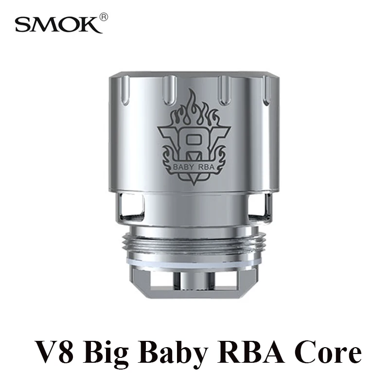 SMOK TFV8 большой ребенок Танк РБА Core Придерживайтесь V8 комплект катушка RBA G150 G-Priv GX2/4 T-Priv РБА ввиду катушки S213