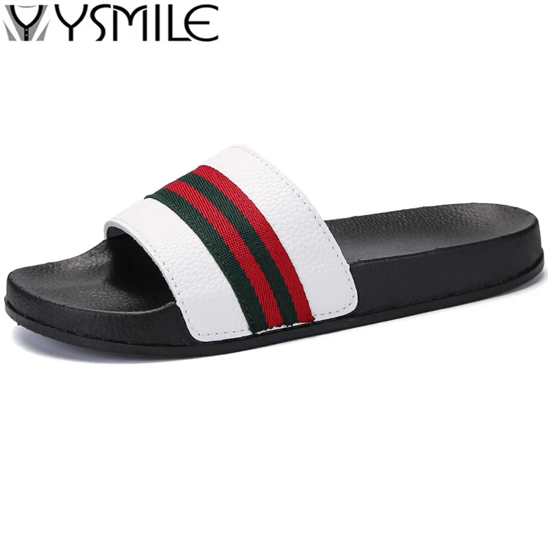 

Brand Soft Sole Summer Leather Women Outdoor Sandals White Zapatos Mujer Female Slippers Rubber Water Shoes Women Beach Shoes