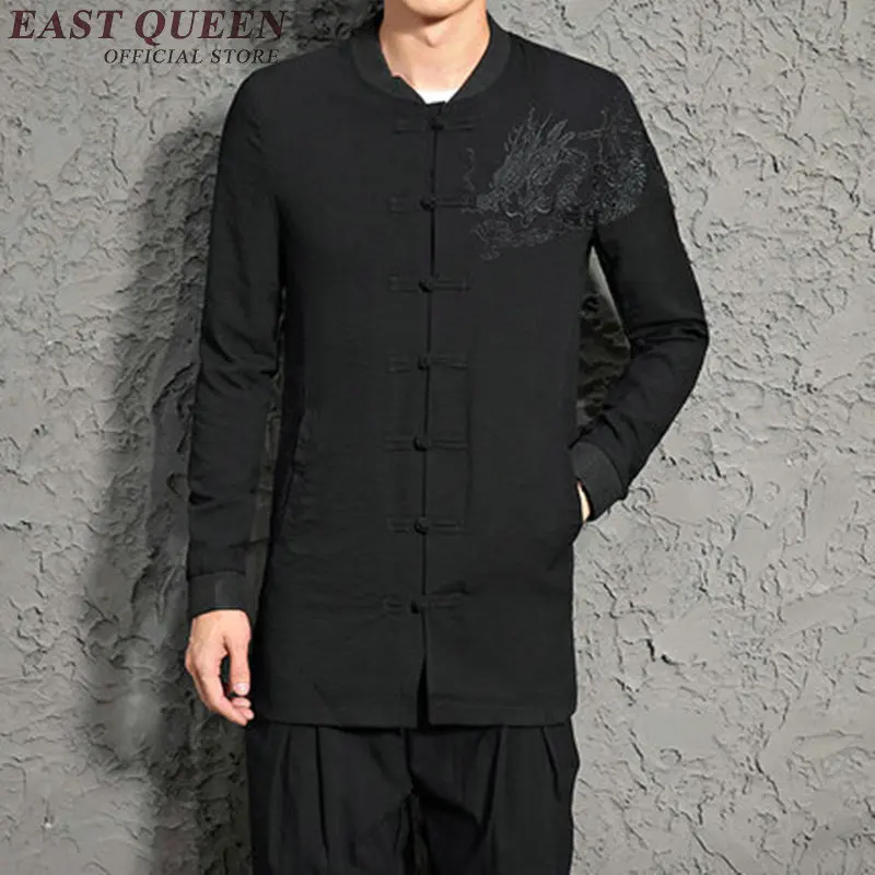 Traditional chinese clothing for men male bomber jacket coat men winter oriental streetwear Chinese clothes KK1533