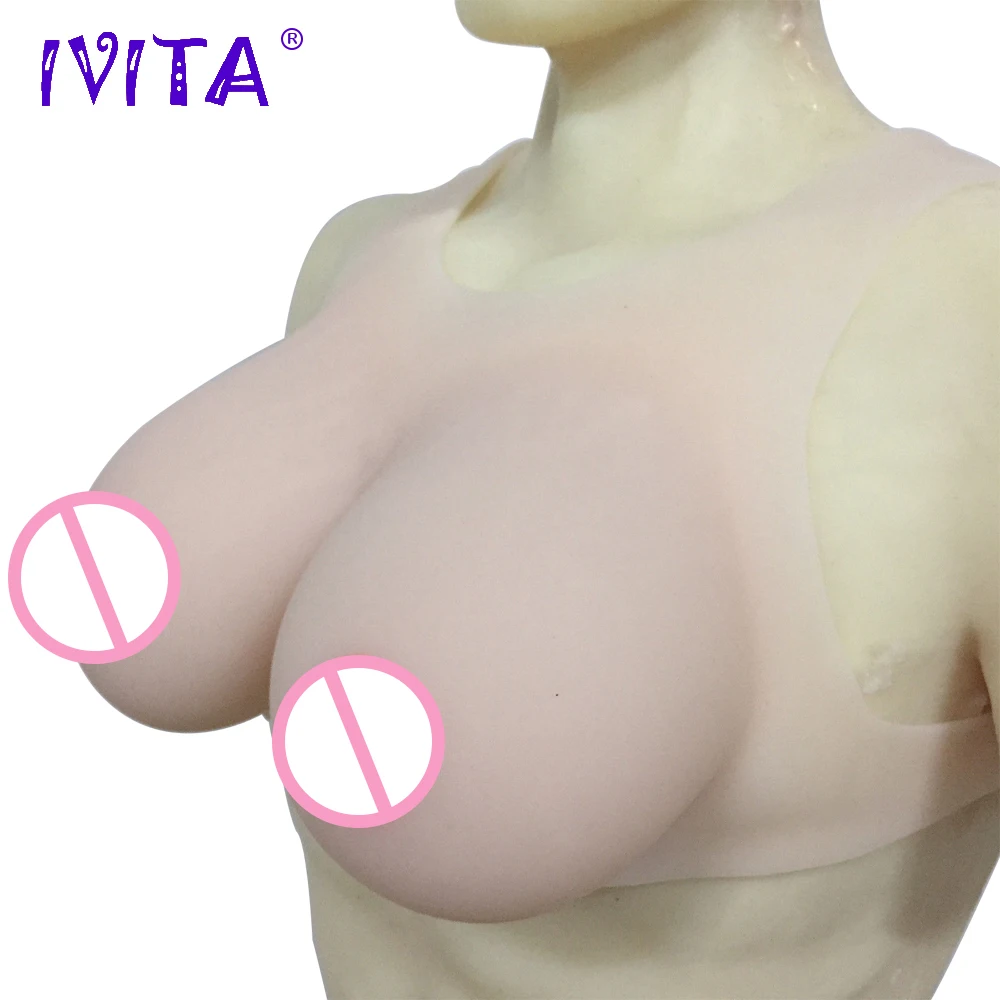 Искусственные Силиконовые груди IVITA 4600 г Realisitic поддельные для Crossdressers