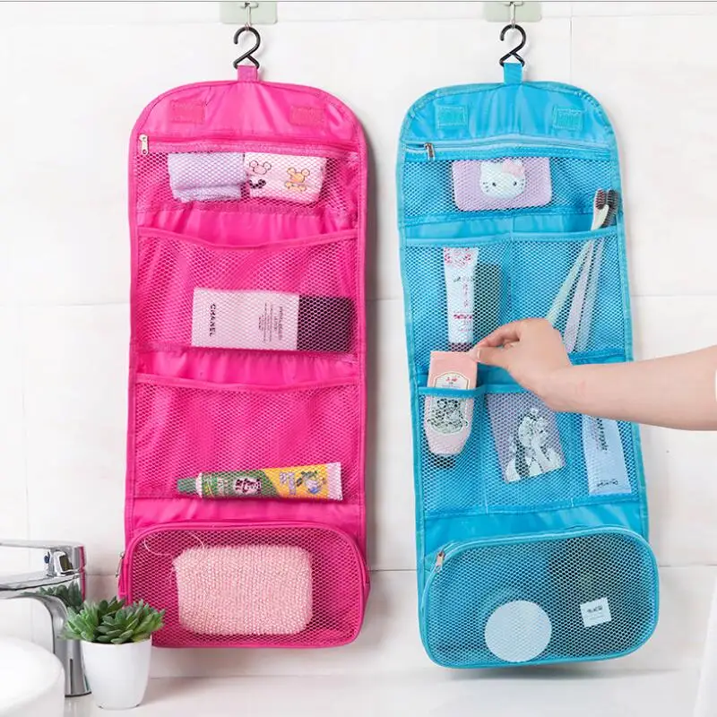Travel Home Dual Use Multifunction Unisex Storage Bag Cosmetic Bag