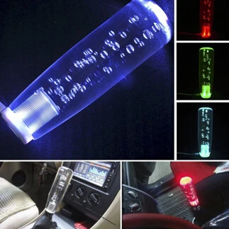 15 CM Universal Crystal Bubble LED LIGHT Shift knob shifter shift gear Fit For BMW Ford Passat Peugeot Audi Toyota Maz | Автомобили и