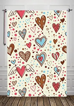 

5x7ft Valentine Day Baby Photography Backdrop Photo Backdrop Studio Background
