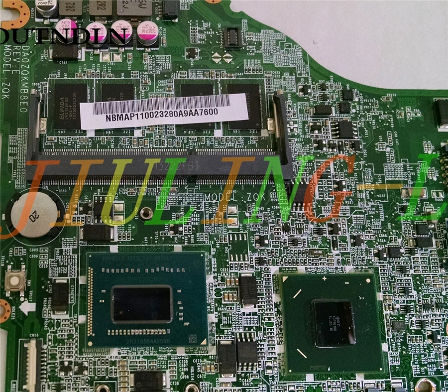 JOUTNDLN для ACER ASPIRE V5 материнская плата 572P V7 581P 4 Гб DA0Z0KMB8E0 NB. MAP11.002 NBMAP11002|motherboard for acer