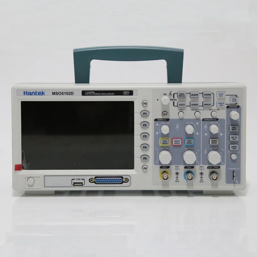 Hantek 100 МГц MSO5102D смешанный сигнал цифровой осциллограф 16 логических каналов +)+ 2