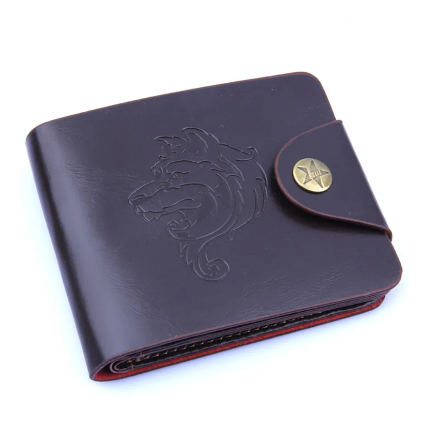 

Men Bifold Business Leather Wallet ID Credit Card Holder Purse Pockets PU Leather Slim Wallet High Quality Purse Porte Monnaie