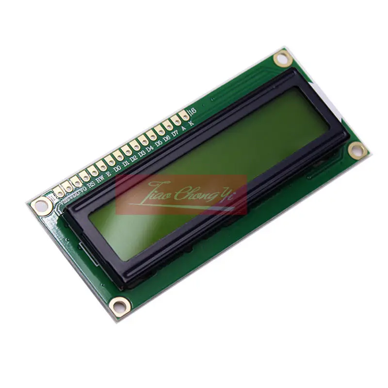 

ЖК-дисплей 1602 HD44780, ЖК-дисплей ЖЕЛТЫЙ, TFT 16X, 2, модуль 5 В