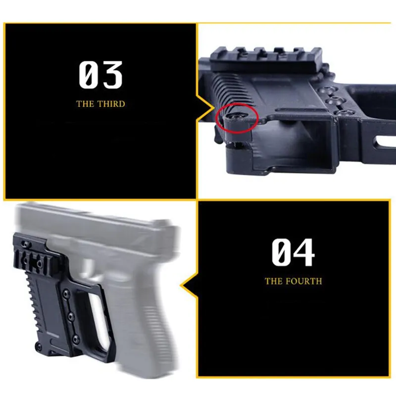 Водяной пистолет GLOCK загрузочное устройство аксессуары Live CS полевое оборудование Glock G17 G18 G19 универсальное