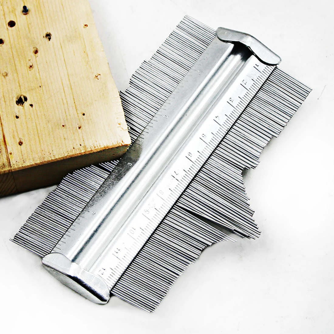 125mm Irregular Contour Measuring Gauge Steel Metal Tiling Skirting