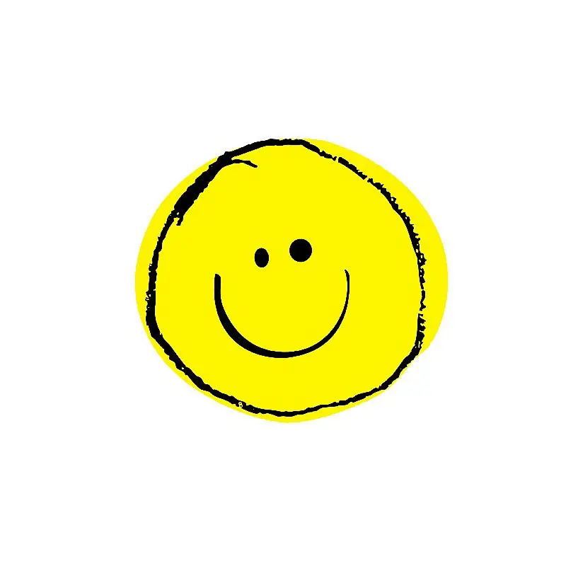 

16x14.6cm Smiley face Iron On Patches Stickers Washable Appliques A-level Patch Heat Transfer For T-shirt DIY Accessory Clothes