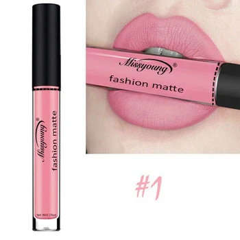 

Matte Lipstick Professional Waterproof Makeup Liquid Lipstick Beauty Lip Gloss Batom Matte Maquiagem