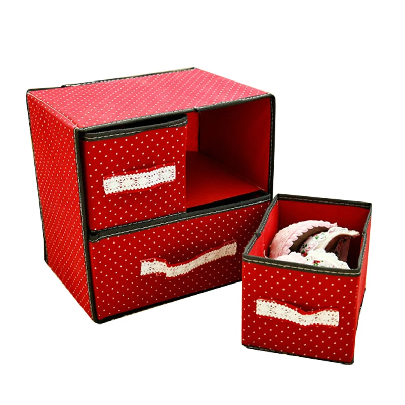 

Non-woven Fabric Multifunction Storage Drawer Bins Household Organizer Toys Container Drawers Clothes Underwear Baskets