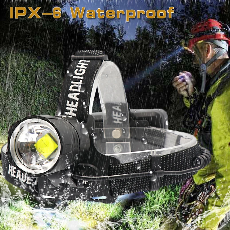 Мощный светодиодный налобный фонарь 18650 лм XHP70.2|Налобные LED-фонари| |