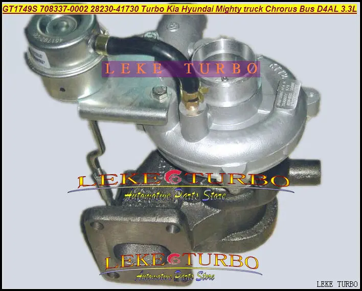 GT1749S 708337-0002 28230-41730 Turbo KIA HYUNDAI Mighty truck Chrorus Bus D4AL 3.3L Turbocharger 
