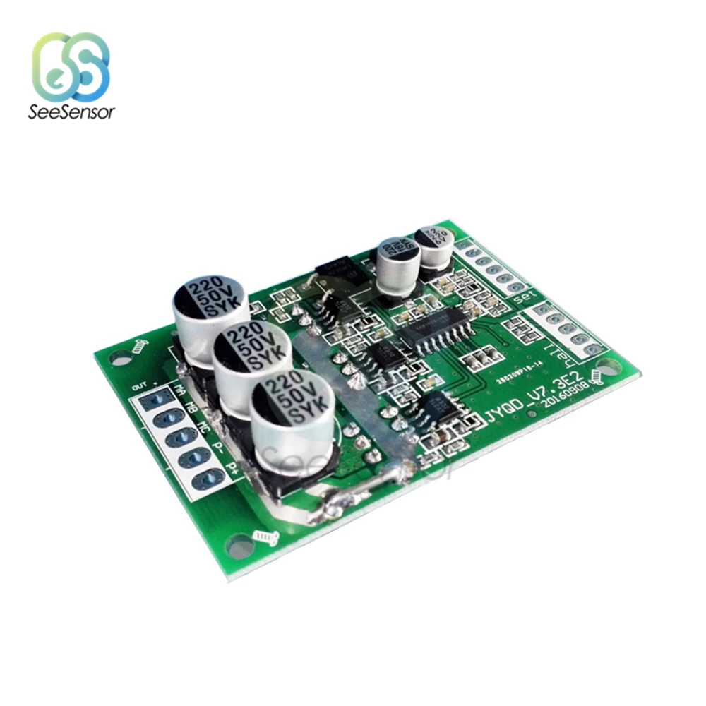DC 12 V-36 V 500W PWM бесщеточный контроллер двигателя, регулятор ...