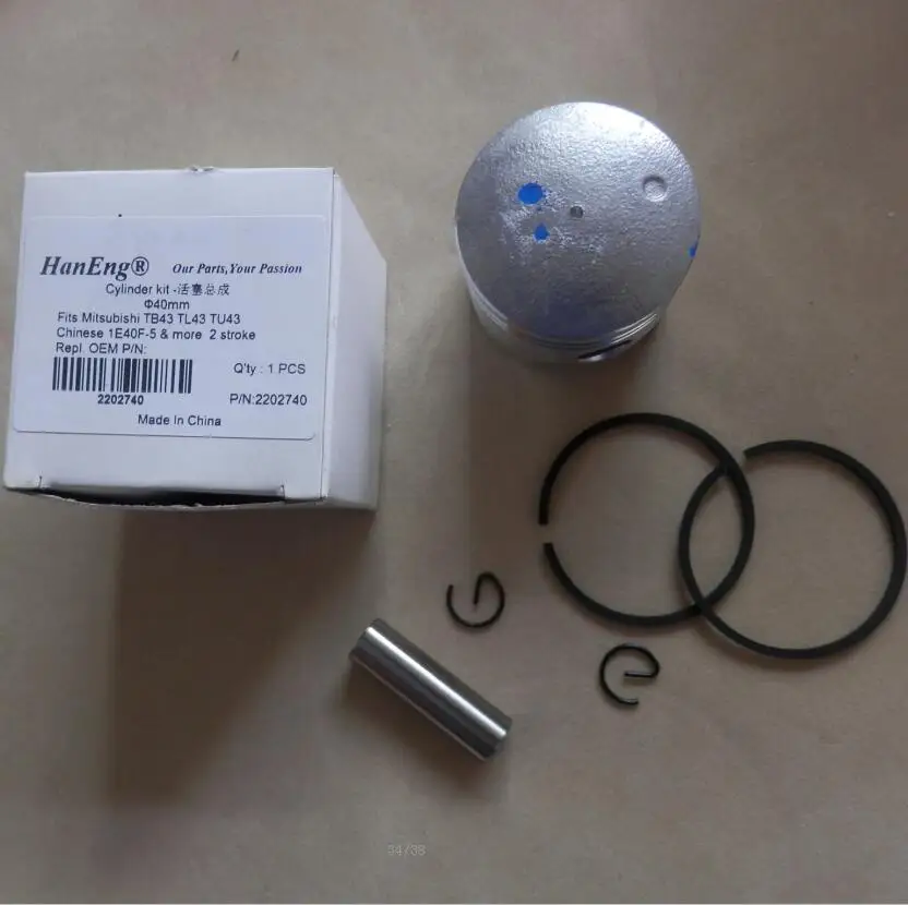 40MM PISTON KIT MITSUBISHI TL43 3