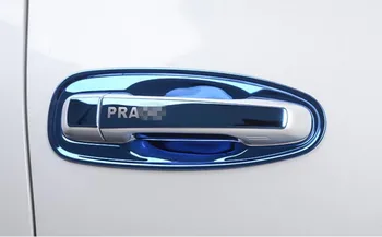 

1 Set Multifunction ABS Chrome Side Door Handle Bowl Protector Cover Trim For TOYOTA Prado 2010-2017 Exterior Car Styling
