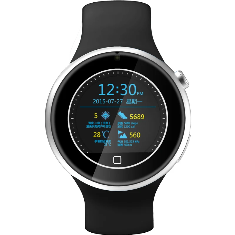 

Sport Smartwatch Waterproof HD Screen Aiwatch Support SIM Card phone call UV Monito for IOS Android Smartphone C5 CASIMA