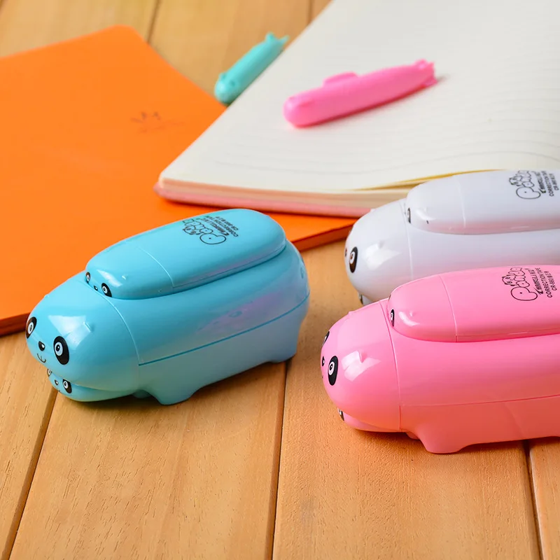 

3 pcs/set correction tape panda fita corretiva Kawaii cinta correctora Creative stationery decorative correction papeleria