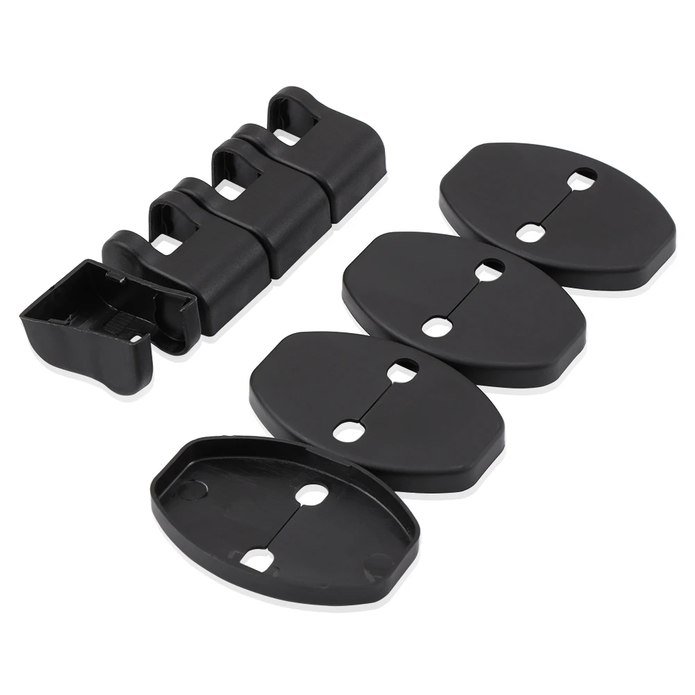 

8Pcs/Set Newest Car Styling Door Lock Protective Cover For VW Volkswagen Passat Golf 6 7 Jetta Tiguan Beetle Scirocco Polo Bora