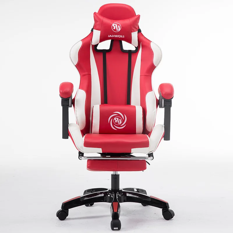 

Gaming Computer Adjustable Height Gamer Rotating Armrest Pc Chair Home Office Chair Internet Chair