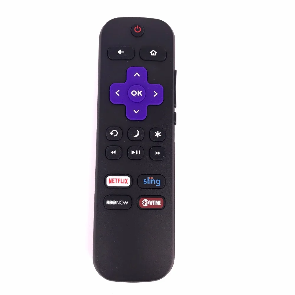 

New Original For HITACHI Roku TV Remote 101018E0001 w/ TV Power Button and Volume Control Fernbedienung