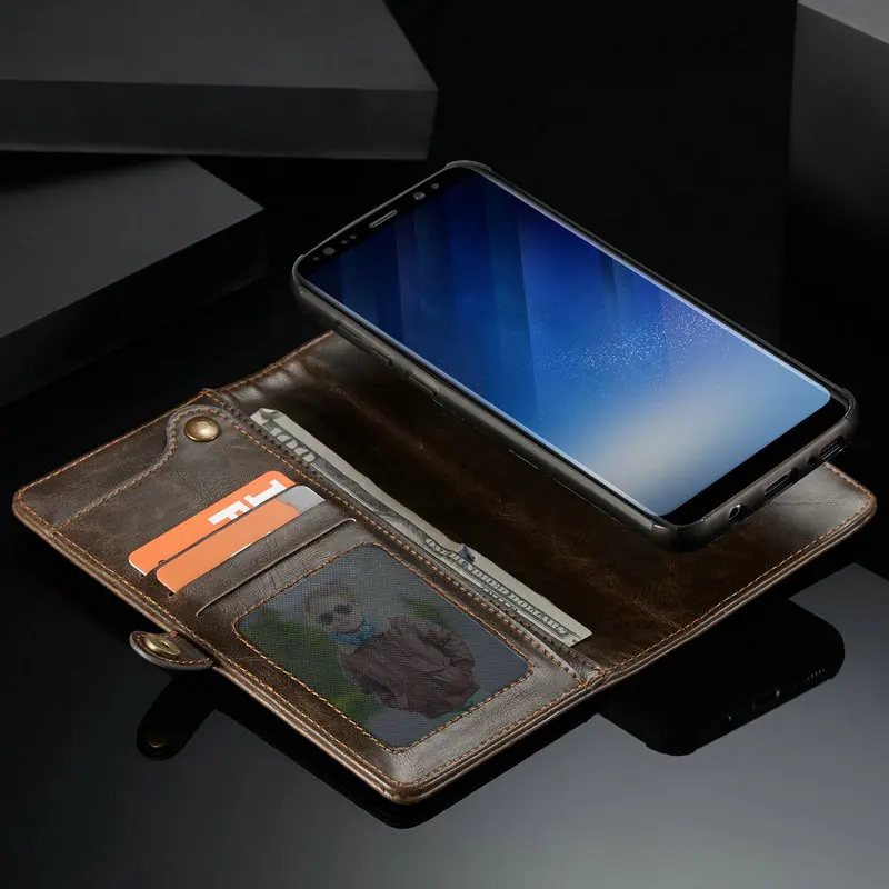 Чехол CaseMe для Samsung Galaxy S8 Plus чехол с ремешком на запястье откидной Магнитный