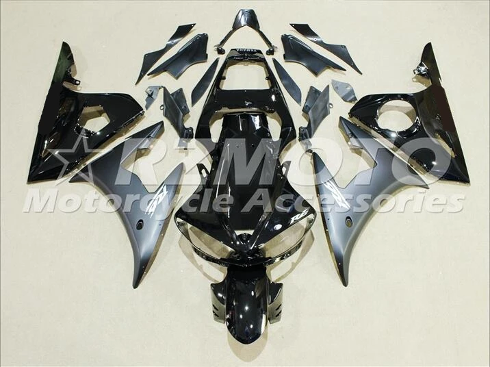 

New ABS motorcycle Fairing For YAMAHA YZF-R6 03 04 05 YZFR6 2003-2005 Injection Bodywor astonishing black ACE No.701