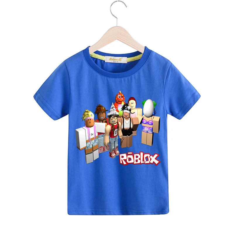 Children Summer Short Cartoon Roblox Print Tee Tops Boy T Shirt - children summer short cartoon roblox print tee tops boy t shirt clothing girls 3d funny tshirt costume for kids t shirts tx094 aliexpress com imall com
