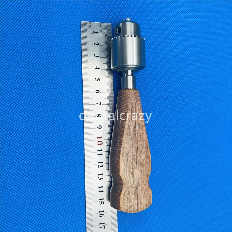 Высококачественная деревянная ручка ортопедическая кость ручная дрель ветеринарный ортопедический инструмент инструменты