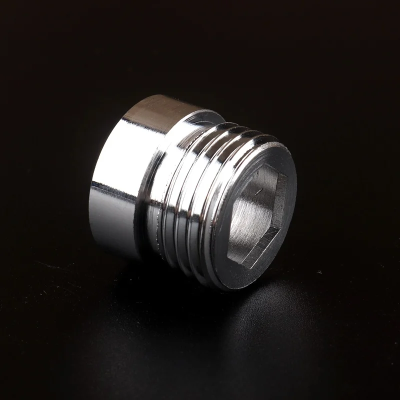 

1/2" Female Male to 3/4' M16 18 20 24 28 Stainless Steel Threaded Tap Connectors Screw Thread Swivel Joint Adapter Fittings