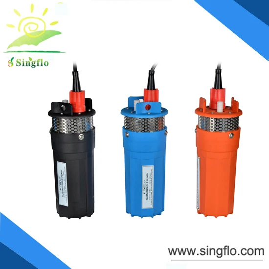 high pressure submersible price solar water pump for agriculture Wholesale 24 volt dc 10pcs carton