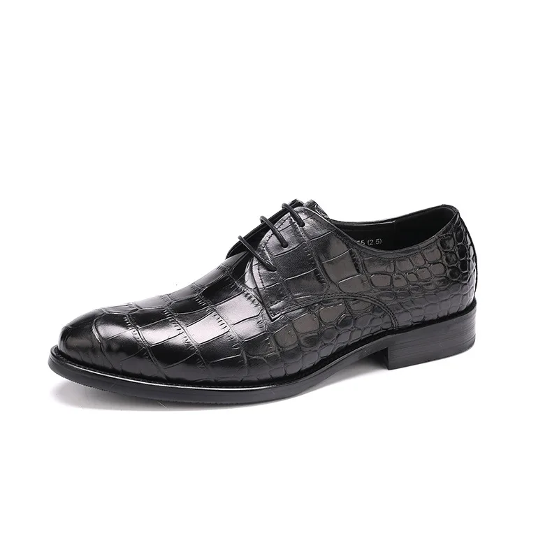 

Snake Print Men Shoes Leather Lace Up Cow Leather Oxford Shoes For Men New Spring Autumn Dress Party Formal Shoes JMH-A0009