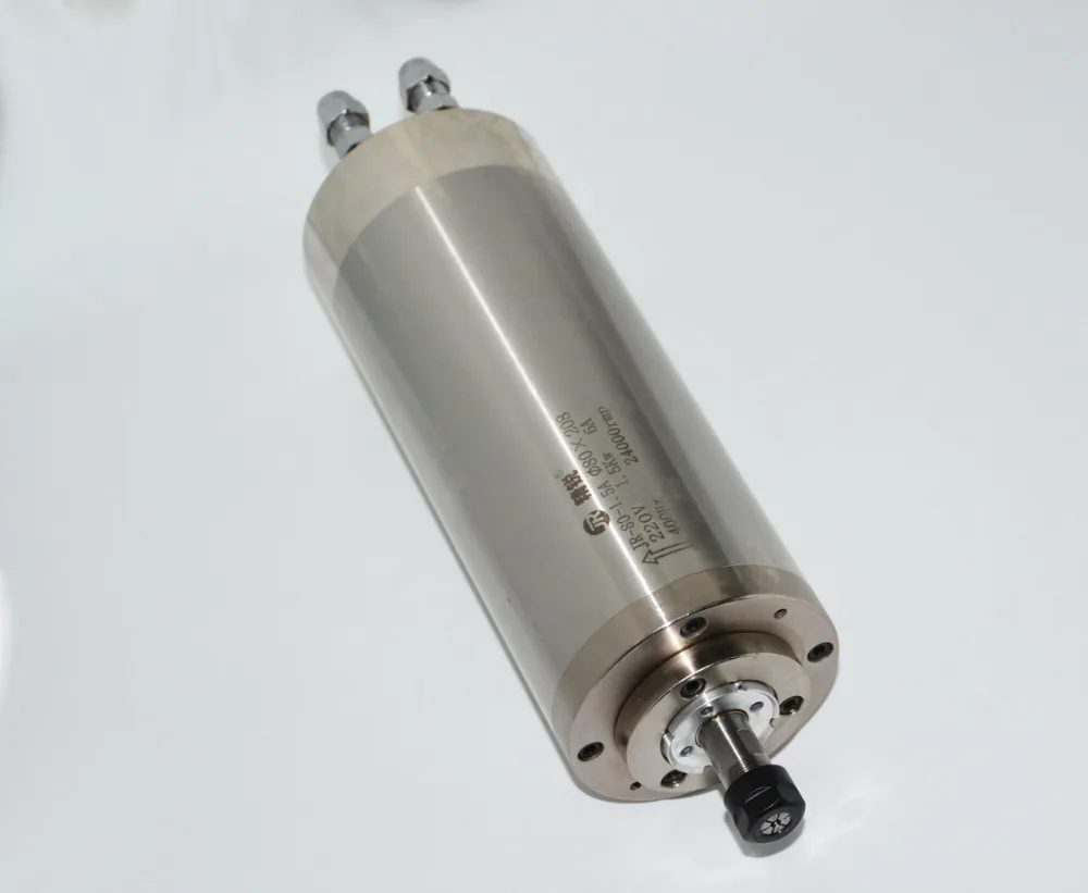 1.5KW 80 мм ER11 cnc 24000 об/мин Машина шпиндель двигатель воздушный Colling Гравировальный